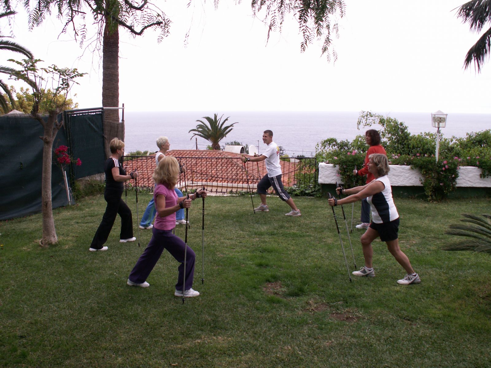 Nordic-Walking-Kurse Teneriffa Puerto de la Cruz